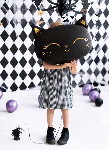 Folienballon Black Cat 48 x 36cm 5