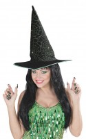 Preview: Greeny Witch Eyelashes & Nail Set