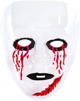 Vorschau: Glatte Halloweenmaske Blutig