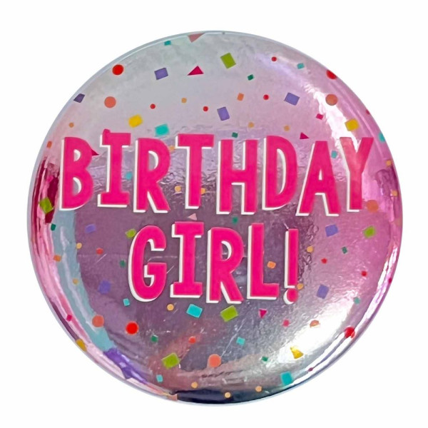 Birthday Girl balloon stickers