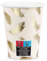 Preview: 6 Swan Lake paper cups 220ml