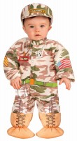 Army baby child costume