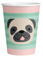 8 Happy Animals Party cups 250ml