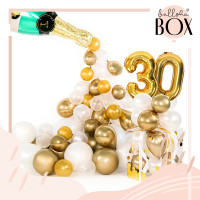 Vorschau: Balloha XL Geschenkbox DIY Gold Celebration 30