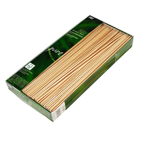 500 FSC Holz Schaschlikspieße Fidelio 30cm