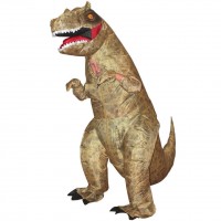 Vista previa: Disfraz infantil hinchable de T-Rex