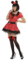Süßes Minnie Mouse Damen Kostüm