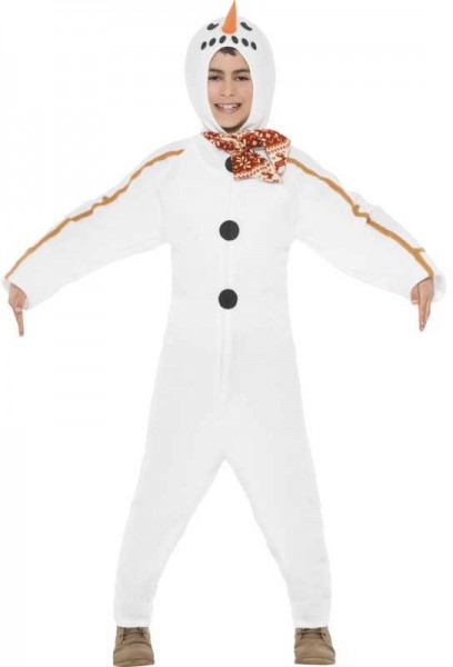 Snowman child costume
