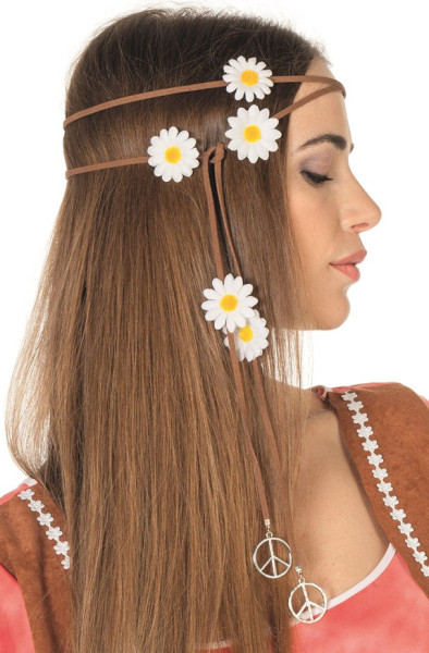 Daisy hippie hårbånd