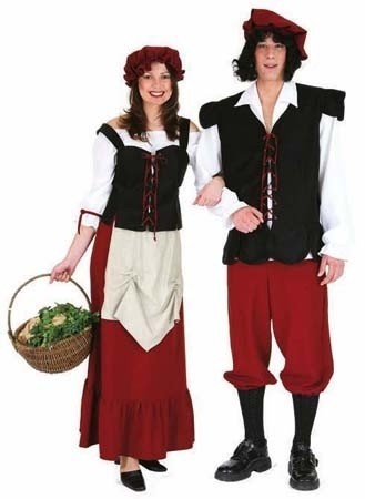 Mittelalter Bauern Lorentz Kostüm