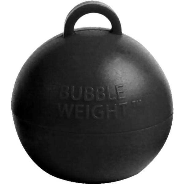 Sort boblevægt ballonvægt 35g