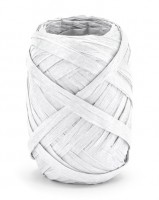 Preview: 10m Raffia ribbon white