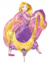 Vorschau: Stabballon Prinzessin Rapunzel Figur