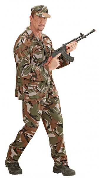 Costume homme soldat GI 2