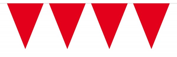 Pennant chain simply red 10m