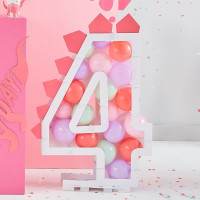 40 różowych balonów lateksowych na imprezę dino 13 cm