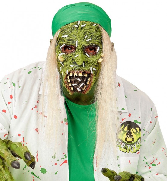 Dr. Toxic zombie half mask for children