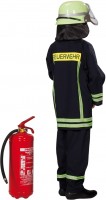 Vorschau: Feuerwehrmann Anzug Kinderkostüm