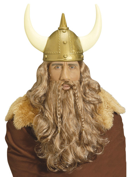 Goldener Wikinger Krieger Helm 3