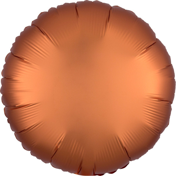 Balon szlachetny satynowy z bursztynu 43 cm