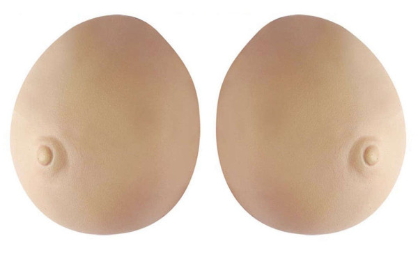 Artificial joke breasts
