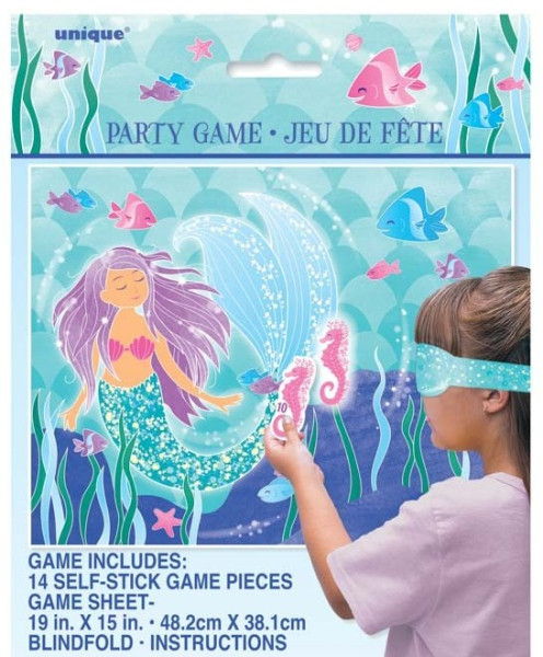 Magical Mermaid Blindfold Party Game