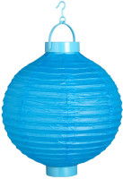 Preview: Blue LED lantern 30cm