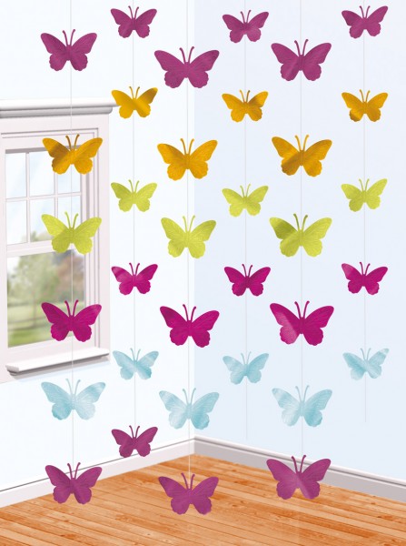 Farfalla sospesa decorazione 210cm