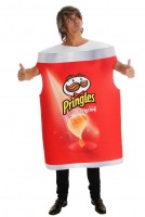 Voorvertoning: Origineel Pringles unisex-kostuum