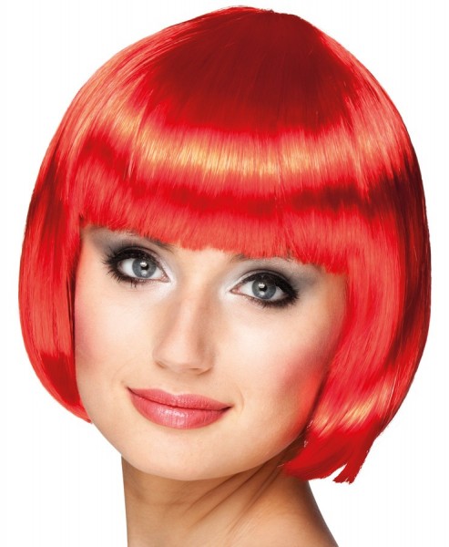 Red Jelly Belly wig