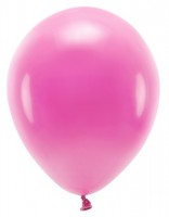 100 Eco Pastell Ballons pink 30cm