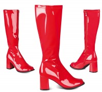 Djævelsk røde patentstøvler