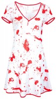 Oversigt: Blodigt Marie horror kostume for kvinder