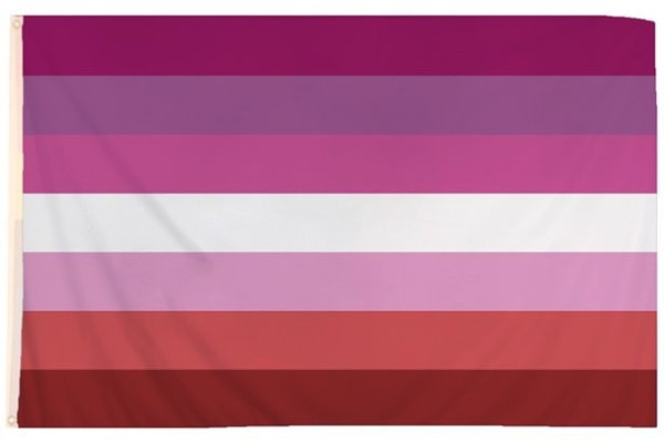 Drapeau fierté lesbienne Pride 1,52m x 91cm