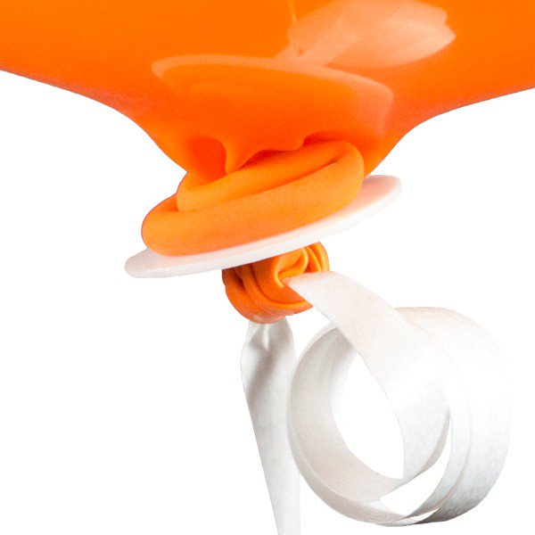 10 balloon closures with ribbon | Party365.com