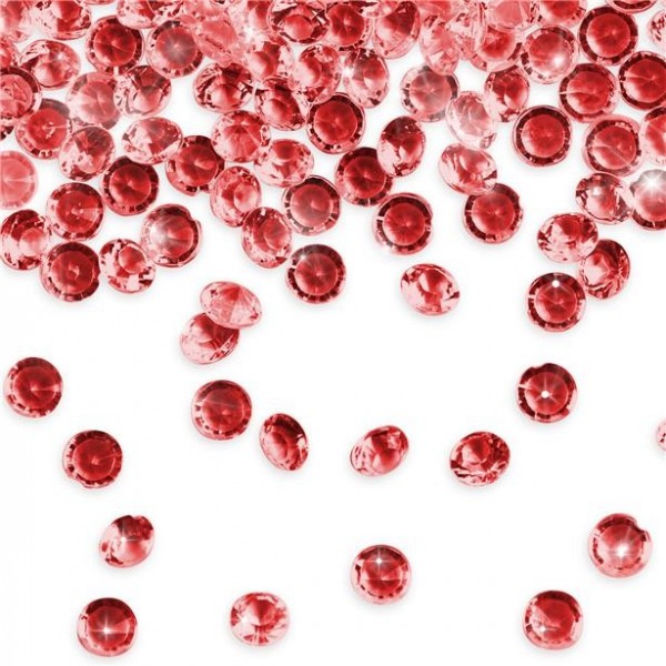 550 scattered diamonds robin red 0.6cm