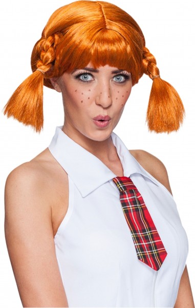 Cheeky Peppa plait wig