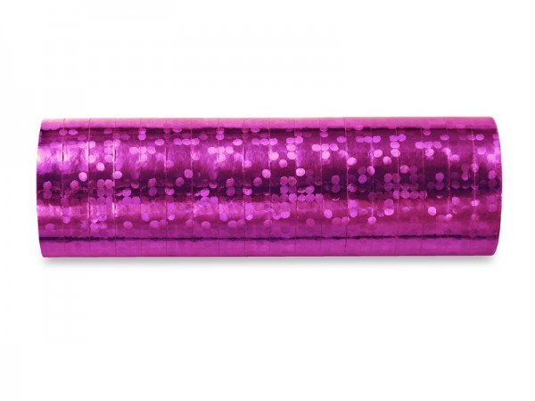 Holografische streamers roze 3.8m