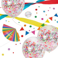 Set per feste da scrivania di buon compleanno