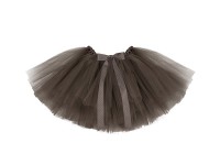 Preview: Tutu skirt brown with bow 25cm