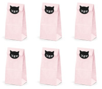 6 sacchetti regalo gattini Cat Kiki