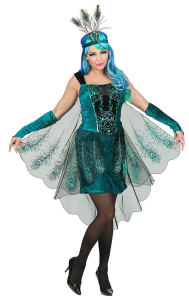 Noble peacock costume Mariella for women