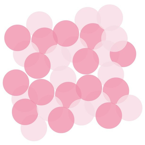 Confetti roze 22 g