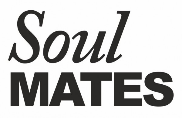2 Soul Mates Shoe Stickers Black