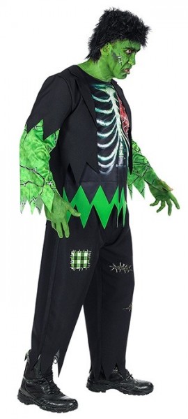 Green Zombie Halloween-kostuum voor heren 4
