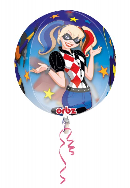 Kugelballon Super Hero DC Girls 3