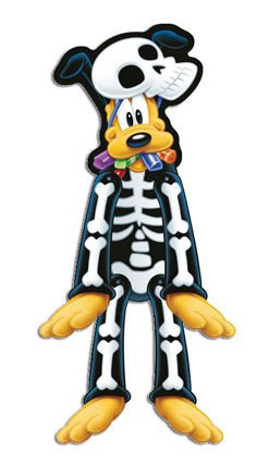 Pluto Mickey Mouse decorativo Halloween 62cm