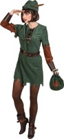 Voorvertoning: Robina Hood dames kostuum