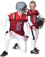 Oversigt: Fodboldspiller kostume til børn