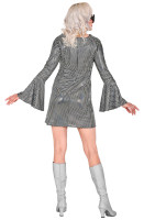 Widok: Holograficzna sukienka disco z lat 70